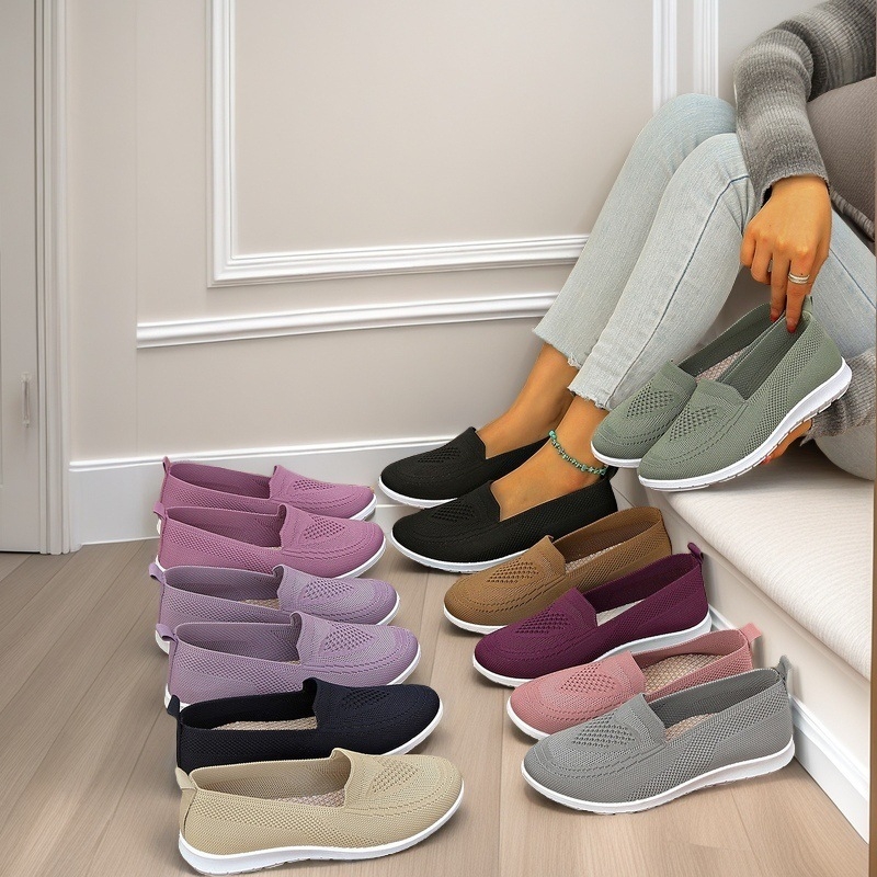 Pantofi de pânză Old Beijing pentru femei, mărime plus, pantofi transfrontalieri, pantofi de primăvară respirabili pentru femei, pantofi casual pentru femei, comerț exterior, pantofi pentru femei, autocolante TEMU Generation