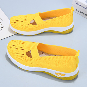 Pantofi pentru femei 2024 Pantofi noi pentru femei Pantofi casual pentru mame Șosete Pantofi din plasă Pantofi cu talpă moale Tenisi pentru femei
