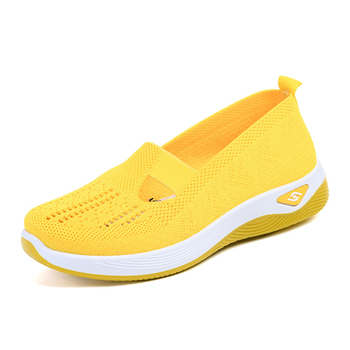 Pantofi pentru femei 2024 Pantofi noi pentru femei Pantofi casual pentru mame Șosete Pantofi din plasă Pantofi cu talpă moale Tenisi pentru femei