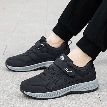 Pantofi pentru bătrâni, pantofi de mers pentru femei de primăvară și toamnă, noi, pentru persoane de vârstă mijlocie și bătrâni, pantofi pentru mame, pantofi pentru picioare groase, pantofi largi pentru femei, antiderapanți, mărime plus, pantofi pentru fem