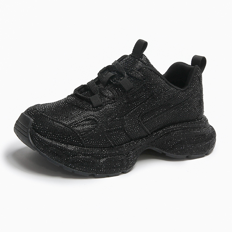 „European Station Full Diamond Paris Torre“ moteriški bateliai, 2024 m. pavasario nauji, storapadžiai, madingi, universalūs laisvalaikio sportiniai bateliai.