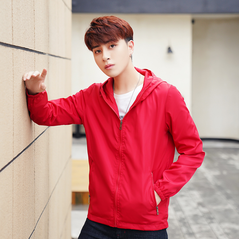 Dámsky krátky kabát pre páry z roku 2024, jar a jeseň, nová voľná bunda v kórejskom štýle s opaľovacím krémom, študentská bunda s kapucňou