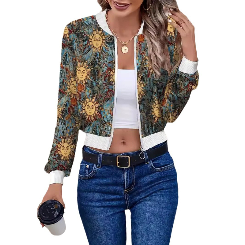 Madingas naujas trumpas paltas moteriškas laisvalaikio stiliaus amžių mažinanti vakarietiško stiliaus „All Saints“ elemento striukė, populiari gatvė WL009