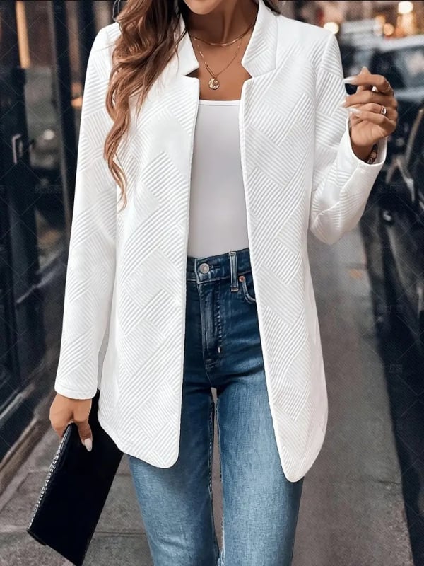 Euro-American Transfrontalier Amazon Toamnă Iarnă Nou Îmbrăcăminte pentru femei Vânzare rapidă Bluză rezistentă la riduri Versatil Casual Modă Western Costum Jachetă