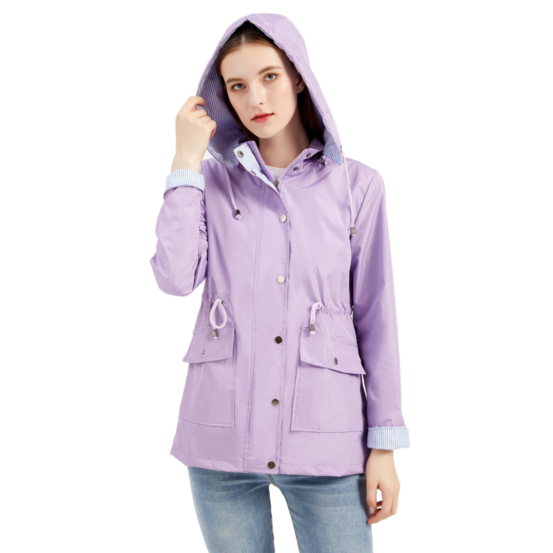 Noua toamnă și iarnă detașabilă pălărie Windbreaker femei transfrontaliere femei plus size femei haină Amazon Windbreaker