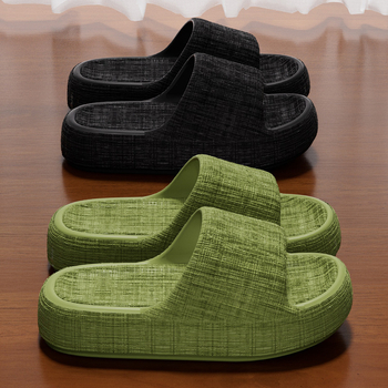 Papuci de casă pentru bărbați, sandale antiderapante, antiderapante, pentru baie interioară, vara, noi, 2025