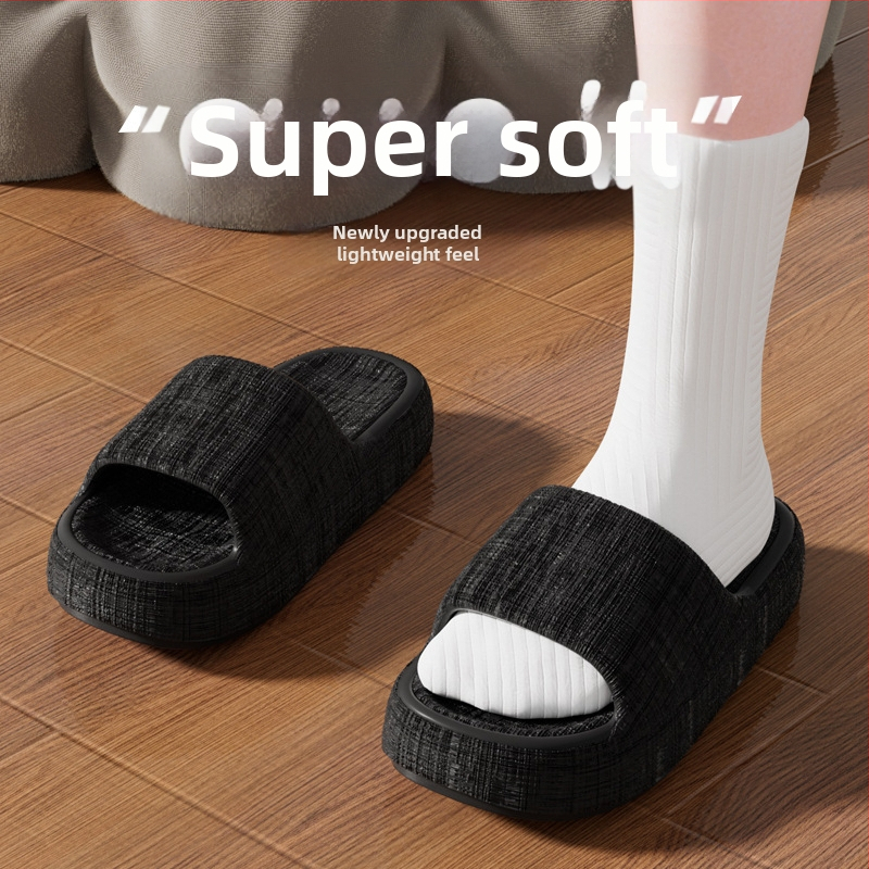 2025 Nové papuče pre ženy, letné nosenie doma, vnútorné kúpeľne, protišmykové, protišmykové, matné sandále pre mužov