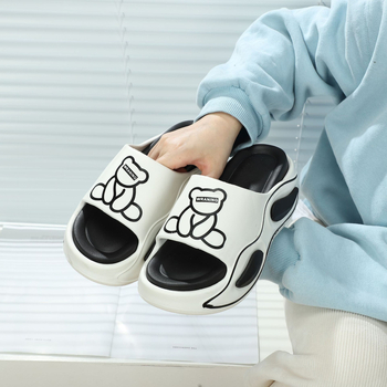 Αποσμητικές παντόφλες EVA με αντιολισθητική επίστρωση και αντι-δύσοσμα υφάσματα για κορίτσια, καλοκαιρινές φοιτήτριες, με χοντρή εξωτερική σόλα, χαριτωμένες παντόφλες για το σπίτι