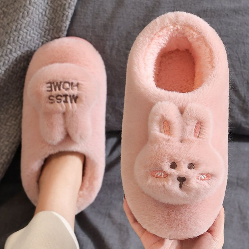 Cixi Памучни чехли Дамска чанта с ток на закрито Домашен сладки Зимни топли обувки на платформа Топли обувки Moon за двойка с поларена подплата