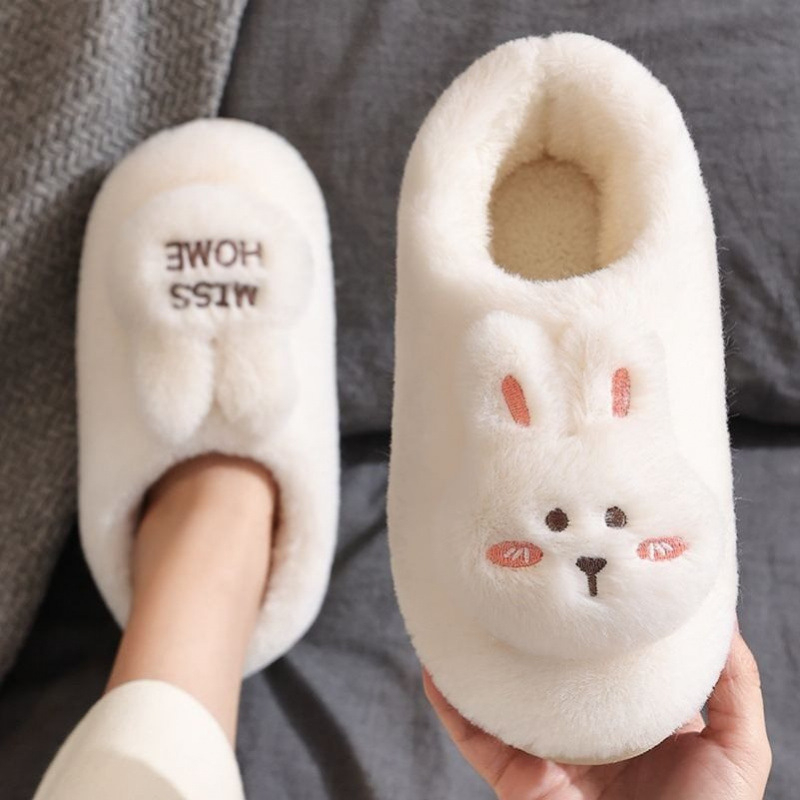 Cixi Памучни чехли Дамска чанта с ток на закрито Домашен сладки Зимни топли обувки на платформа Топли обувки Moon за двойка с поларена подплата