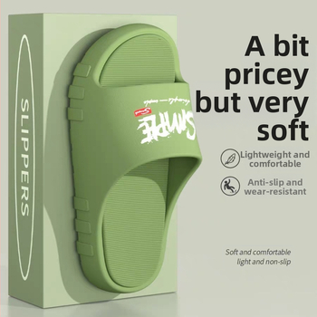 Muške ljetne papuče 2025. za unutarnju upotrebu u kući, kupaonicu, neklizajuće Eva papuče za vanjsku upotrebu, ženske mekane elastične zračne jastučiće