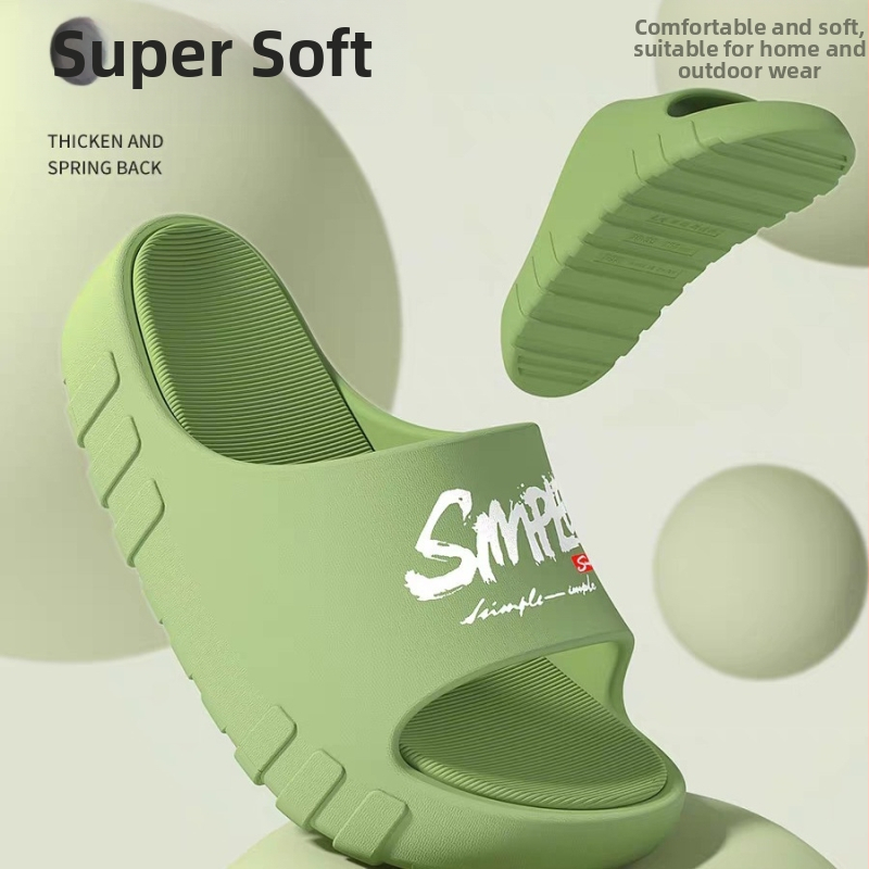Pánske letné papuče 2025 Vnútorné domáce kúpeľňové protišmykové EVA papuče na vonkajšie nosenie Dámske mäkké elastické vzduchové vankúše