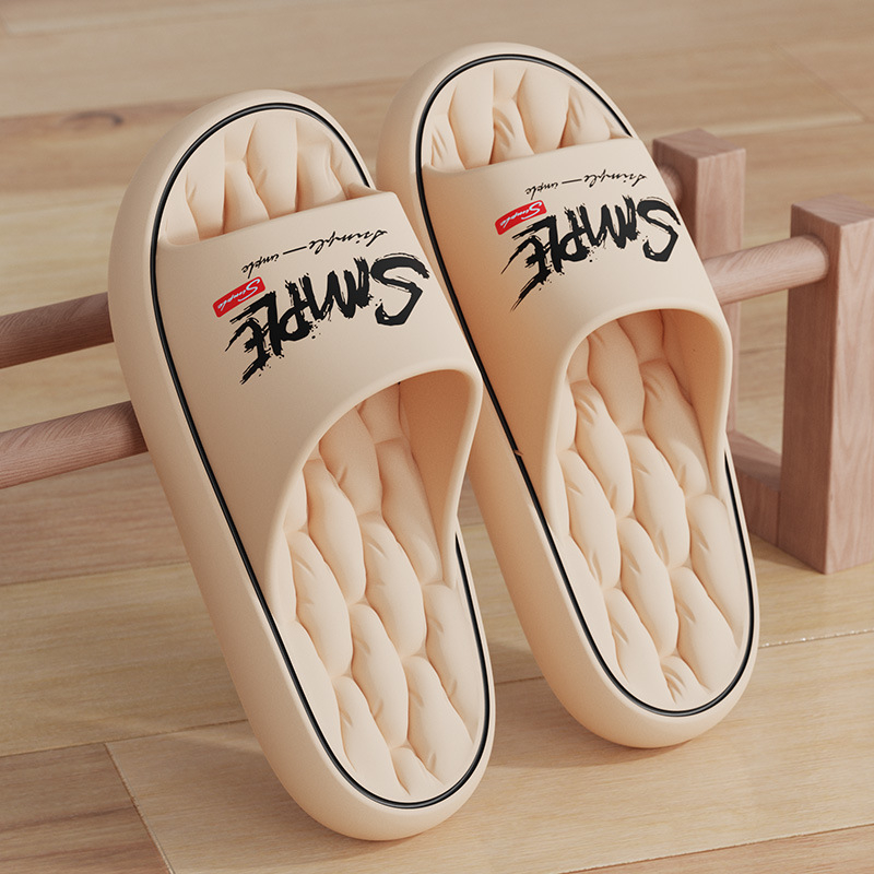 Muške ljetne papuče 2025. za unutarnju upotrebu u kući, kupaonicu, neklizajuće Eva papuče za vanjsku upotrebu, ženske mekane elastične zračne jastučiće