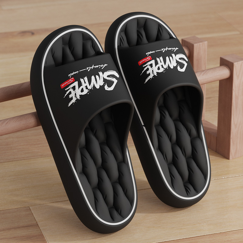 Muške ljetne papuče 2025. za unutarnju upotrebu u kući, kupaonicu, neklizajuće Eva papuče za vanjsku upotrebu, ženske mekane elastične zračne jastučiće