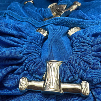 Σέξι γυναικείο σετ δύο τεμαχίων με μπουστάκι και φούστα, χωρίς ώμους, για χορό και πάρτι