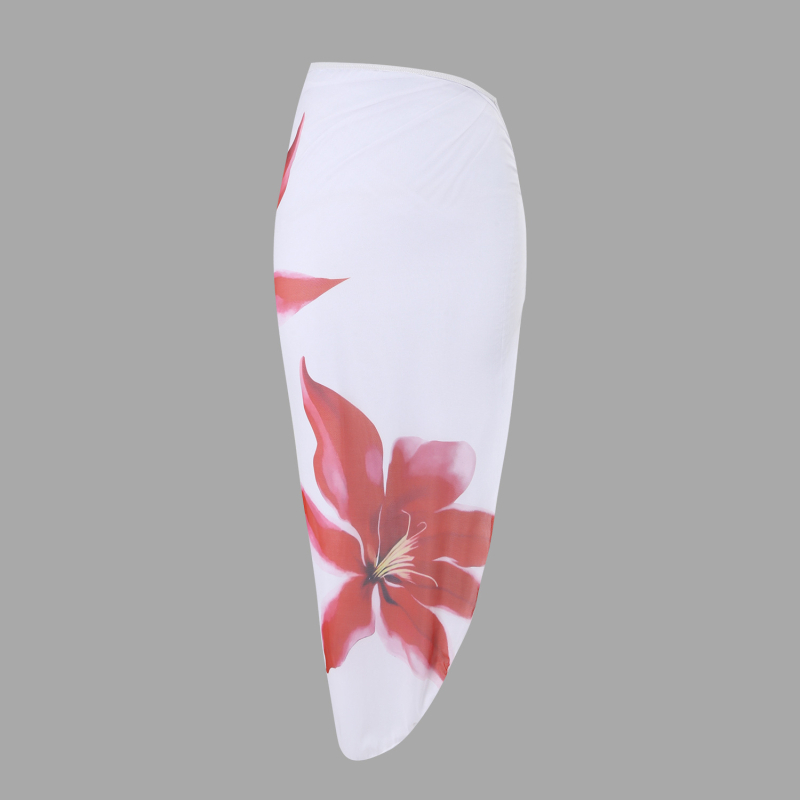 „Amazon“ maudymosi kostiumėlis moterims, 2024 m. naujas, europietiškas ir amerikietiškas, spausdintas, seksualus paplūdimio suknelės bikini maudymosi kostiumėlis