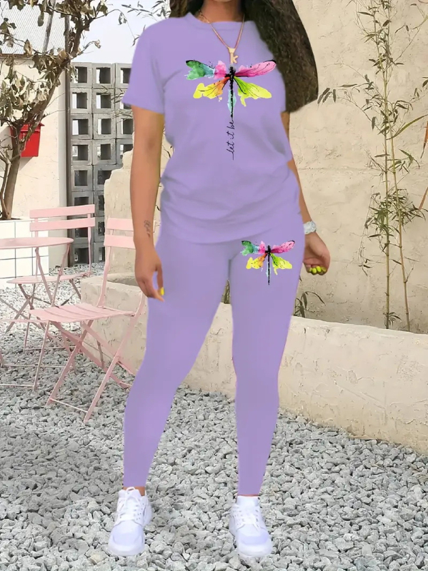 Amazon Independent Station Foreign Trade 2024. aasta suvine moodne loomamustriga lühikeste varrukatega T-särk ME15 WC1