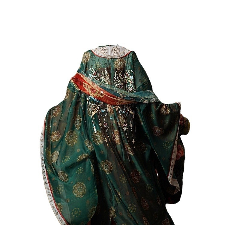 Kevad- ja suvine super surematu Tang-printsess Hanfu naiste Tangi dünastia rinnapikkune suurte varrukatega särk antiiksete rõivaste Tangi dünastia tikandid antiikne Hanfu