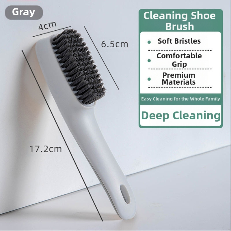 Kontrastkrāsas apavu birste Ziemeļvalstu stila veļas birste Mīksta birste Sadzīves apavu apģērbu tīrīšanas birste Apavu birste ar garu rokturi