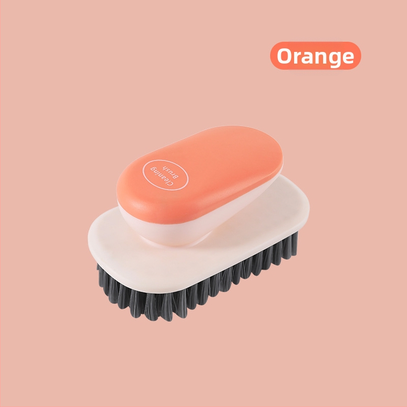 Kontrastkrāsas apavu birste Ziemeļvalstu stila veļas birste Mīksta birste Sadzīves apavu apģērbu tīrīšanas birste Apavu birste ar garu rokturi