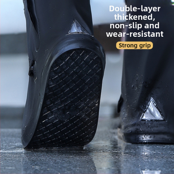 Vihmakindlad kingakatted meestele ja naistele, libisemiskindlad silikoonist veekindlad välistingimustes kasutatavad kõrge toruga PVC paksendatud kulumiskindlad keskmise toruga kingakatted hulgimüügist helkurmaterjalid