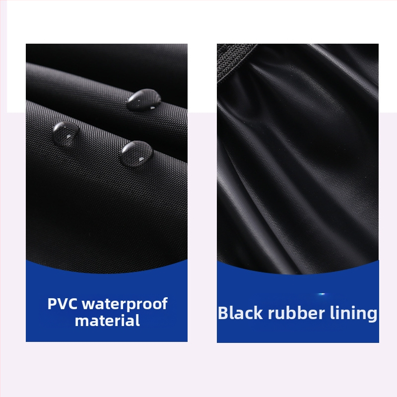 Дъждоустойчиви калъфи за обувки за мъже и жени, неплъзгащи се силиконови водоустойчиви калъфи за обувки за външна употреба с висока тръба от PVC, удебелени, устойчиви на износване, средна тръба, на едро, отразяващи