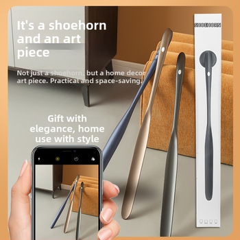 Pikendatud magnetiline kingalusikas jalanõude kandmiseks ilma kummardumata, kingatõstja eakatele ja rasedatele, piiriülene tipptasemel plastkingakorjaja ja kingalusikas