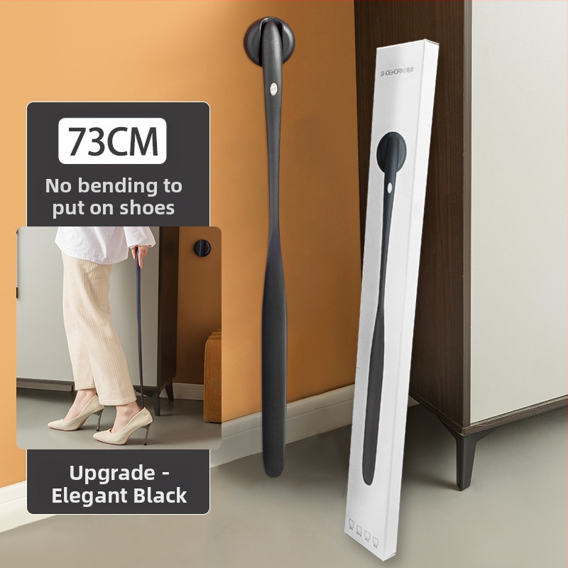 Pikendatud magnetiline kingalusikas jalanõude kandmiseks ilma kummardumata, kingatõstja eakatele ja rasedatele, piiriülene tipptasemel plastkingakorjaja ja kingalusikas