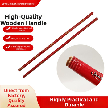 Spiraalne puidust varrega luud, uus, täispuidust käepidemega, 96 cm pikkune puidust vars, ühekordne pikk tiao-luud, majapidamistehase kool