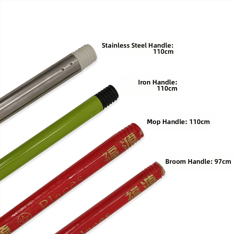 Спирална дървена метла с дръжка от масивна дървена дръжка, 96 см, дървена дълга дръжка, единична дълга метла Tiao, домакинска фабрика, училище