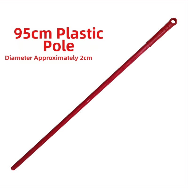 Spiraalne puidust varrega luud, uus, täispuidust käepidemega, 96 cm pikkune puidust vars, ühekordne pikk tiao-luud, majapidamistehase kool