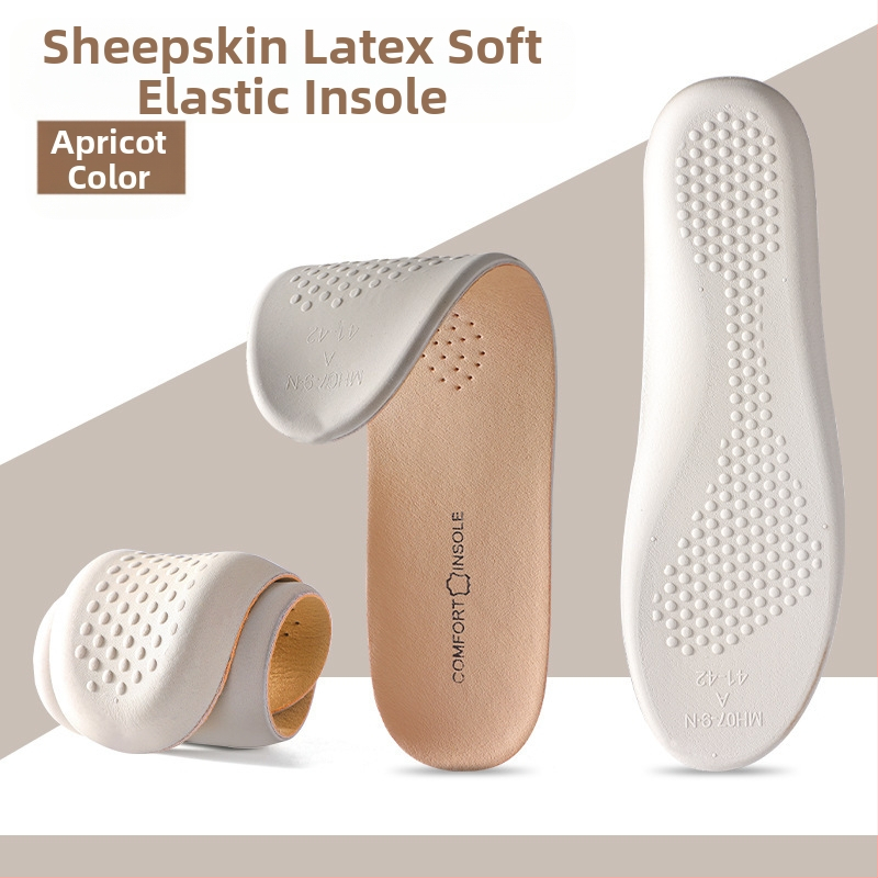 Tikros karvės odos latekso vidpadis, itin minkštas, ilgalaikis, atsparus skausmui, vyriškas, prakaitą sugeriantis, atsparus kvapui, sportinis, smūgius sugeriantis, vasarinis, moteriškas, kvėpuojantis