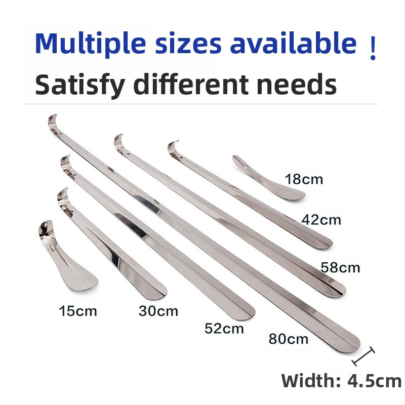 Εργοστάσιο χονδρικής από ανοξείδωτο χάλυβα κέρατο παπουτσιών κέρατο παπουτσιών μακρύτερο ηλικιωμένο έγκυο γυναίκα παιδιά συσκευή ανύψωσης παπουτσιών παπούτσια δεν λυγίζουν