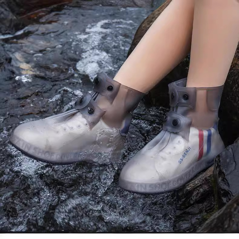 Suaugusiųjų batų užvalkalas lietingai dienai, vandeniui atsparus batų užvalkalas, lietaus nepraleidžiantis, lauko, atsparus lietui, atsparus smėliui, sustorintas, atsparus dilimui, atsparus batų užvalkalas sniegui