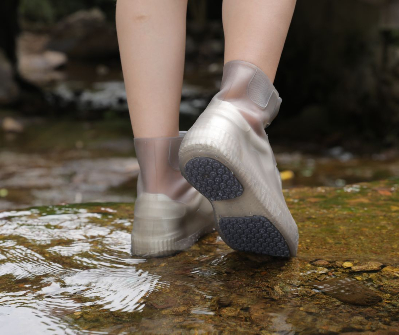 Suaugusiųjų batų užvalkalas lietingai dienai, vandeniui atsparus batų užvalkalas, lietaus nepraleidžiantis, lauko, atsparus lietui, atsparus smėliui, sustorintas, atsparus dilimui, atsparus batų užvalkalas sniegui