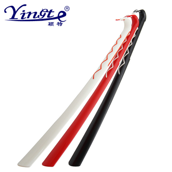 Yingte rasedate naiste kingasarvejalats, plastikust, pika käepidemega, et kanda kingi abi küsimata, kingatõstuk, hotellitarbed, kodune igapäevane kasutamine