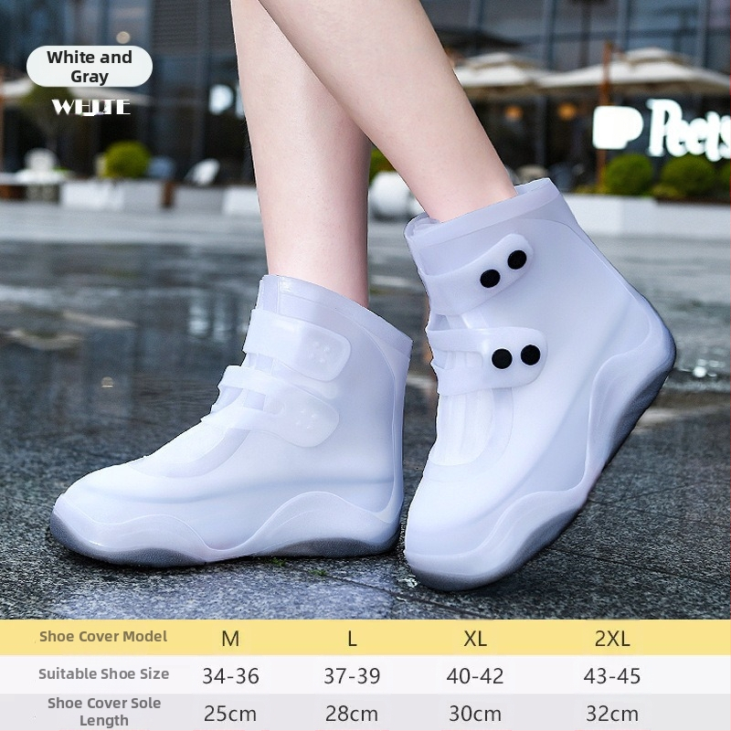 Naujas vandeniui atsparus batų užvalkalas, neslystantis, apsaugantis nuo užsiteršimo, sutirštintas, atsparus dilimui, nešiojamas, lengvai dėvimas ir nuimamas suaugusiems vaikams skirtas silikoninis batų užvalkalas nuo lietaus