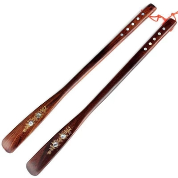 Търговия на едро с махагонови занаяти, дълги дървени обувки, печат на обувки с дълга дръжка, повдигане на обувки от абанос, екстракция на домакински обувки