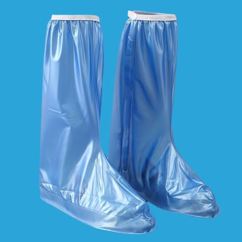 PVC vandeniui atsparūs batai su vandeniui atspariu sluoksniu, unisex, aukšti vamzdžiai, kelioniniai batai, sustorinti, neslystantys, atsparūs lietui, didmeninė prekyba
