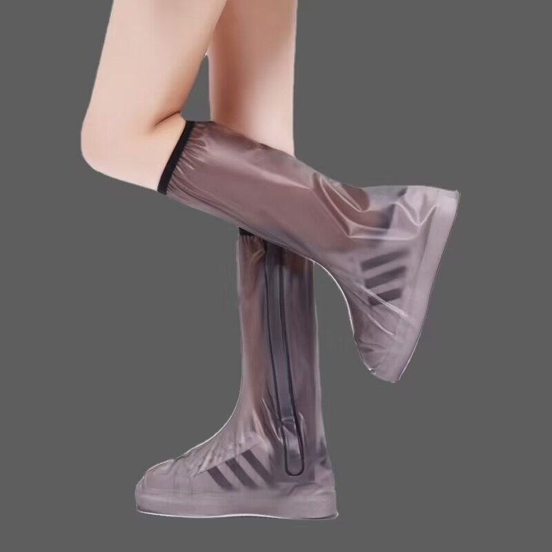 PVC vandeniui atsparūs batai su vandeniui atspariu sluoksniu, unisex, aukšti vamzdžiai, kelioniniai batai, sustorinti, neslystantys, atsparūs lietui, didmeninė prekyba