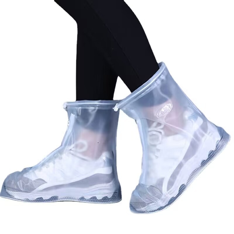 PVC vandeniui atsparūs batai su vandeniui atspariu sluoksniu, unisex, aukšti vamzdžiai, kelioniniai batai, sustorinti, neslystantys, atsparūs lietui, didmeninė prekyba