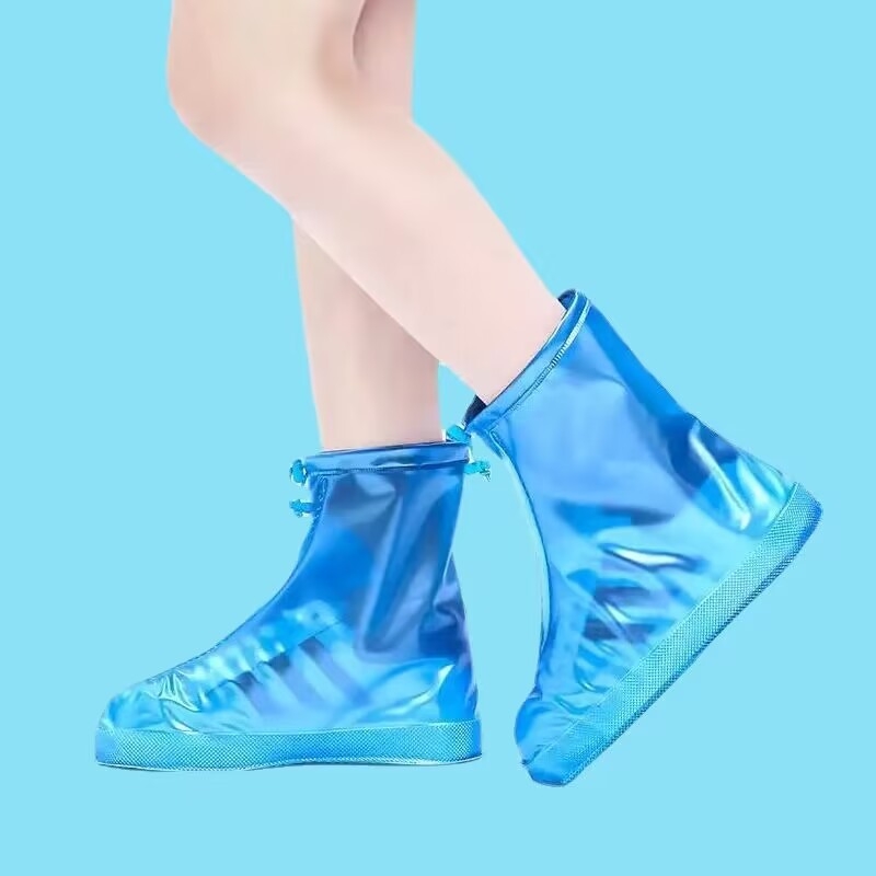 PVC vandeniui atsparūs batai su vandeniui atspariu sluoksniu, unisex, aukšti vamzdžiai, kelioniniai batai, sustorinti, neslystantys, atsparūs lietui, didmeninė prekyba