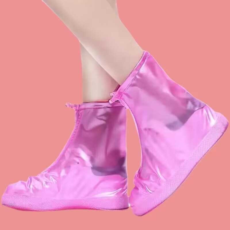 PVC vandeniui atsparūs batai su vandeniui atspariu sluoksniu, unisex, aukšti vamzdžiai, kelioniniai batai, sustorinti, neslystantys, atsparūs lietui, didmeninė prekyba