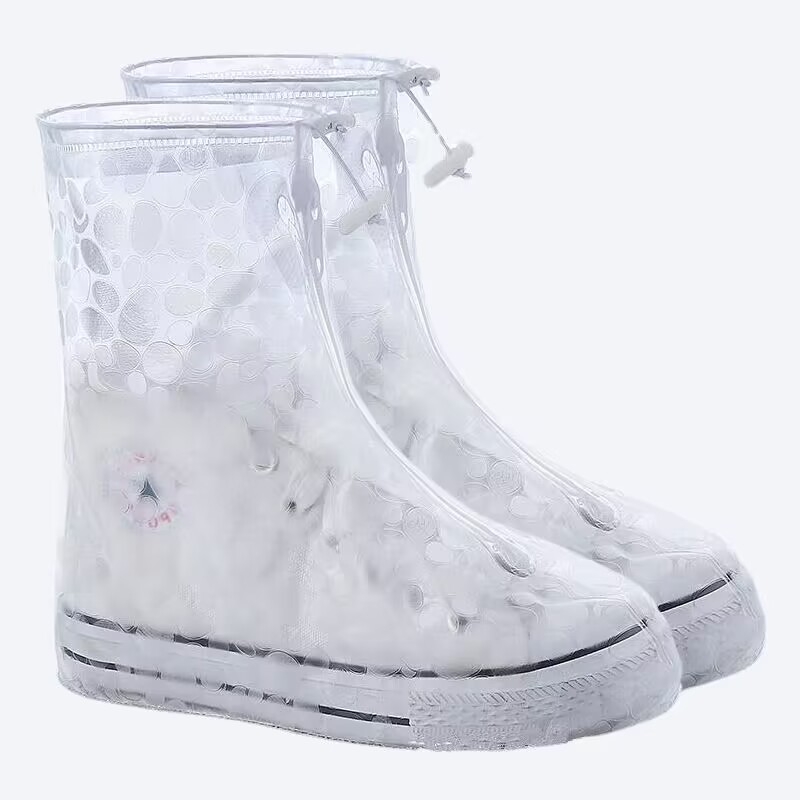 PVC vandeniui atsparūs batai su vandeniui atspariu sluoksniu, unisex, aukšti vamzdžiai, kelioniniai batai, sustorinti, neslystantys, atsparūs lietui, didmeninė prekyba