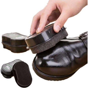 Βερνίκι παπουτσιών για δέρμα, βερνίκι λαμπρυντικού παπουτσιών, βούρτσα υποδημάτων Artifact, διπλής όψης σφουγγάρι παπουτσιών, άχρωμο, γενικής χρήσης κερί παπουτσιών, μαύρο λάδι συντήρησης δέρματος