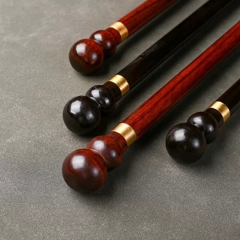 Roosipuust messingist kingatõmmits 58cm pika käepidemega majapidamises kasutatavale rasedatele naistele, mitte painduvale kaasaskantavale täispuidust sandlipuust vaskkingatõmmitsale