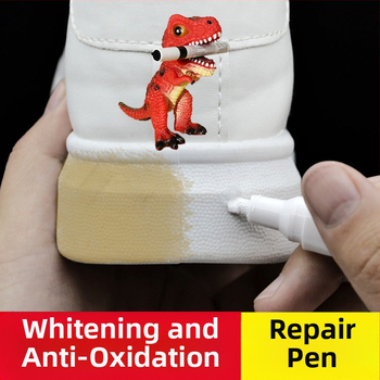 Redokso reduktorius Batų baltumo batų kraštų oksidacijos šepetys Batų ryškiai baltas plovimo dangtelis Renovacijos rašiklis