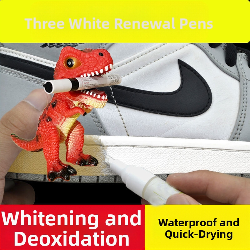 Redokso reduktorius Batų baltumo batų kraštų oksidacijos šepetys Batų ryškiai baltas plovimo dangtelis Renovacijos rašiklis