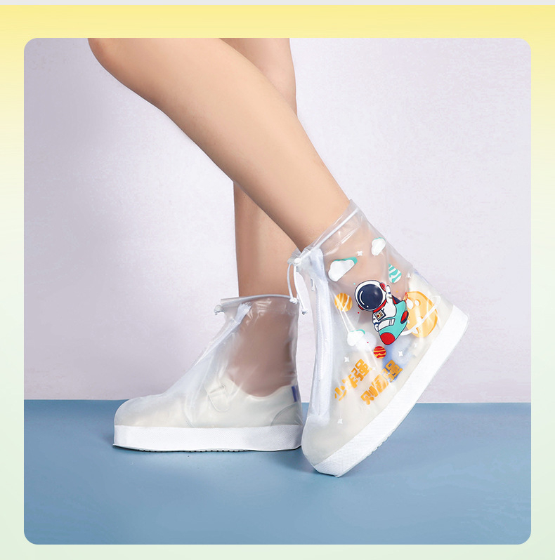 Naujas madingas vaikų, vyrų ir moterų studentų, lietaus batų uždangalas, lauko, PVC, neslystantis, dulkėms atsparus lietaus batų uždangalas, kelioninis, mokyklinis, pėdų uždangalas.