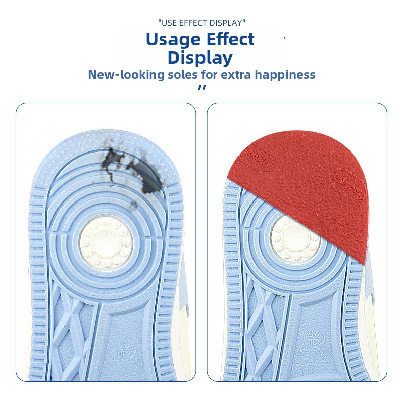 Спортни кожени обувки „Направи си сам“ с дълга лента, ремонт на износена подметка, частична кръпка на петата, безшумни, неплъзгащи се, устойчиви на износване, обувки за саморемонт